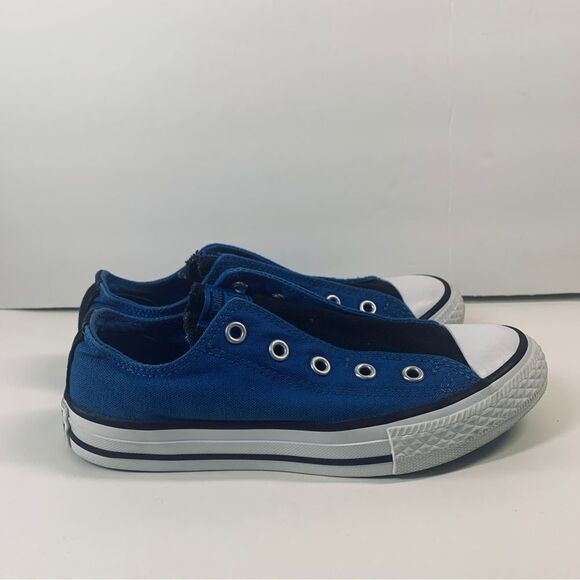 Converse Chuck Taylor All Star Slip Low Kids Shoe Size US 1 EU 32 656089C - Picture 7 of 8